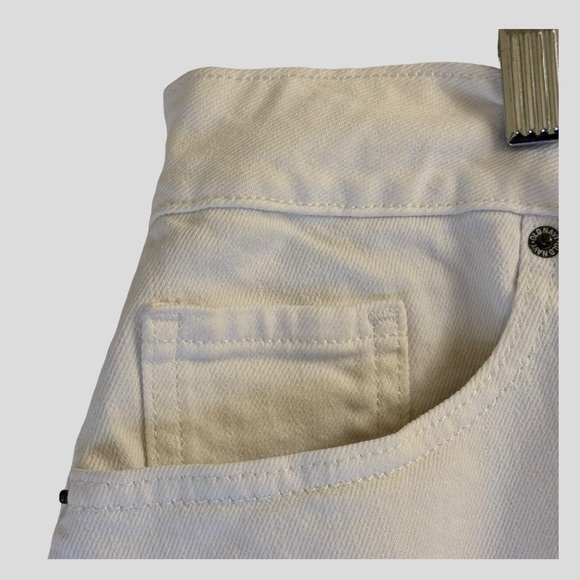 Old Navy Women’s Jean Skirt 22 White Mini - Picture 3 of 10